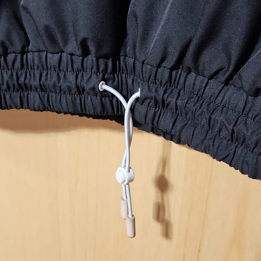 Zara Black Bomber Jacket - Picture 5 of 7